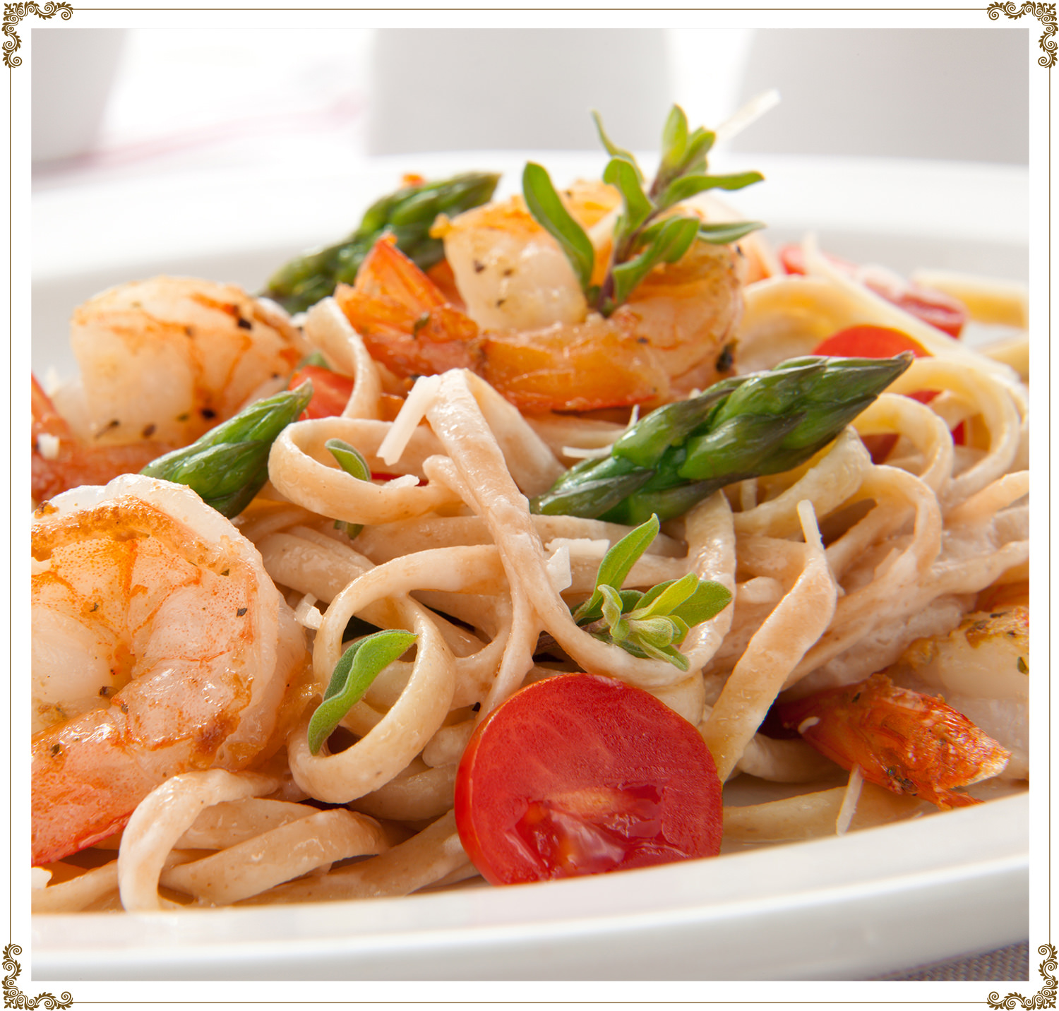 Recette Linguine à l’asiatique aux fruits de mer de sans gluten et sans produits laitiers de Cuisine l'Angélique.