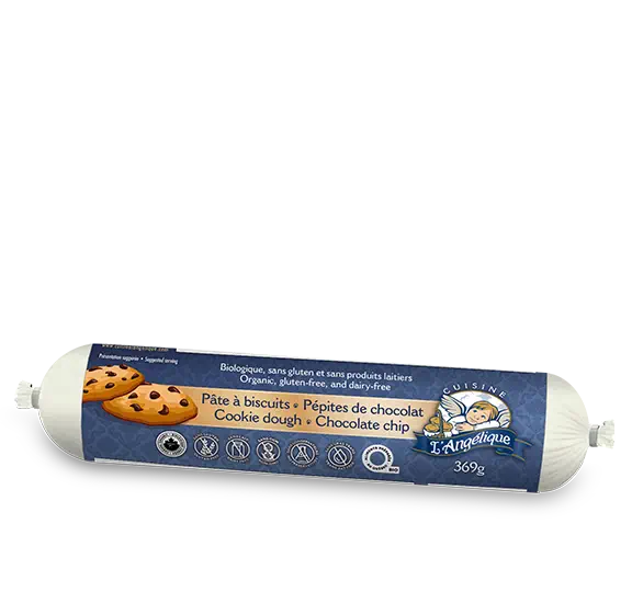 Pâte à biscuits aux pépites de chocolat sans gluten